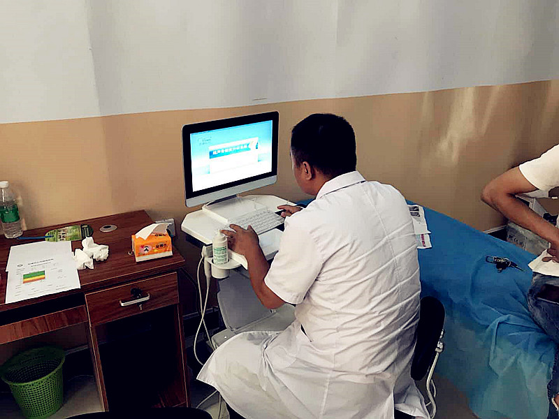 推车式探花视频在线仪被运城同心风湿病医院采购 仪器主要检测预防骨质疏松