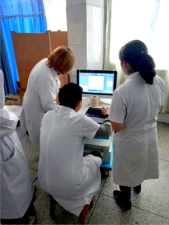 探花视频在线检测仪走进湖南常德澧县第二人民医院成功安装并投入使用