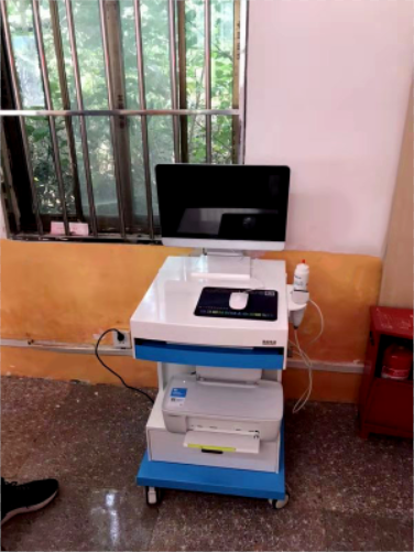 探花视频在线分析仪走进汶上县南旺镇卫生防保站寒冷冬天做好预防骨质疏松